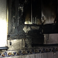 Incendio en una vivienda de Zafra