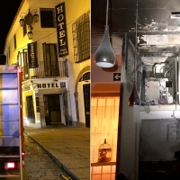 Evacuado un hotel en Zafra debido a un incendio