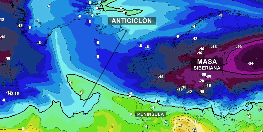 Europa a la espera de una potente Ola de Frío ¿Llegará a España?