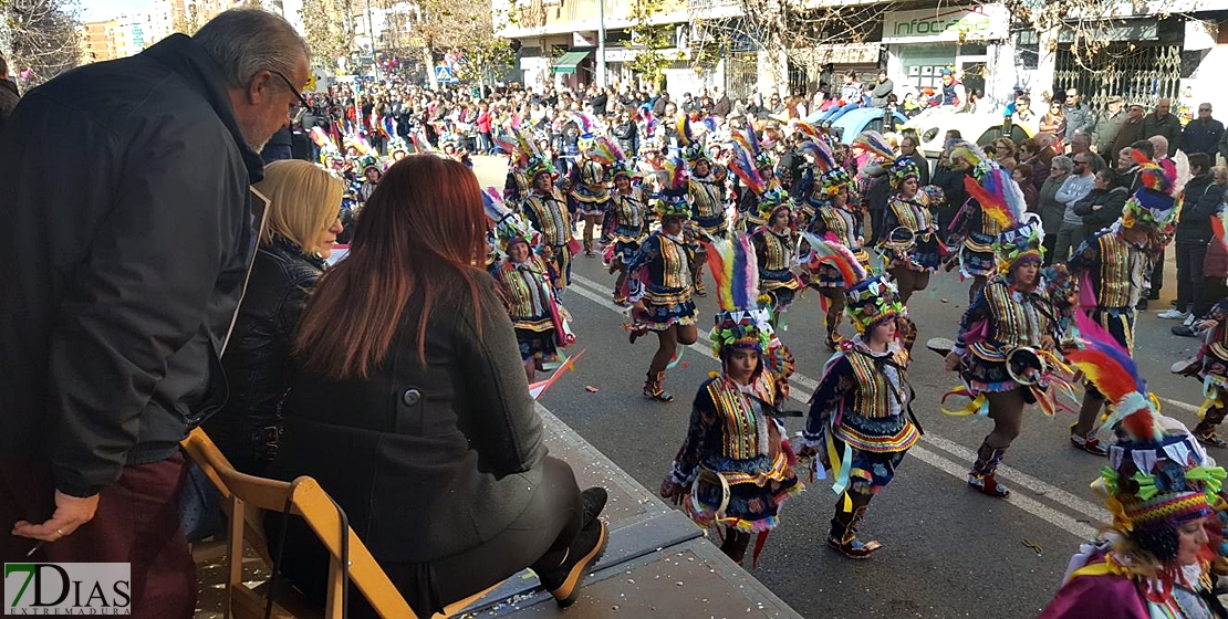 Buen ambiente en San Roque para despedir el Carnaval de Badajoz 2018