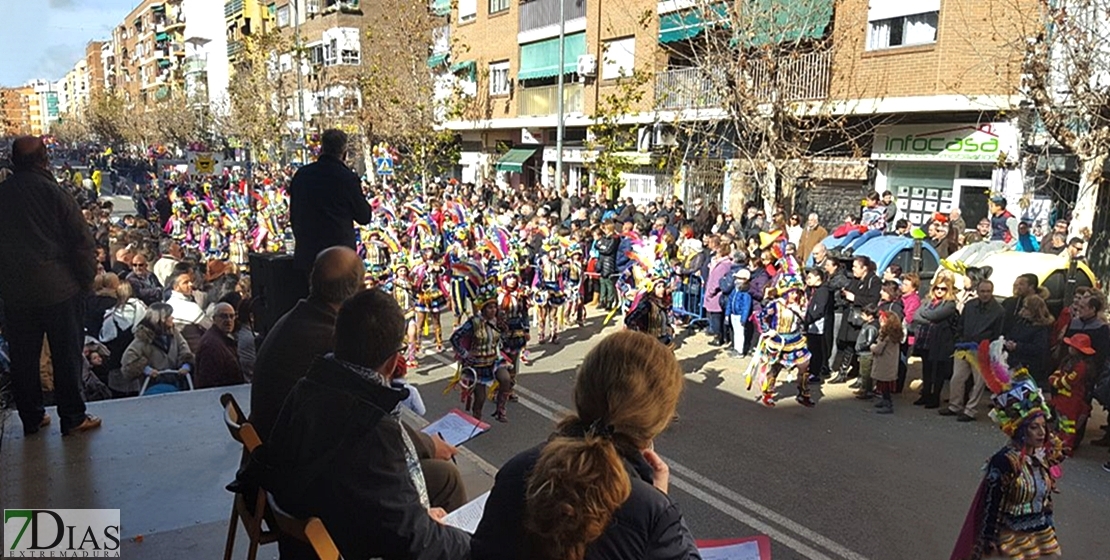 Buen ambiente en San Roque para despedir el Carnaval de Badajoz 2018