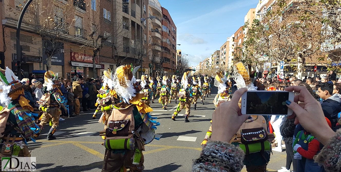 Buen ambiente en San Roque para despedir el Carnaval de Badajoz 2018