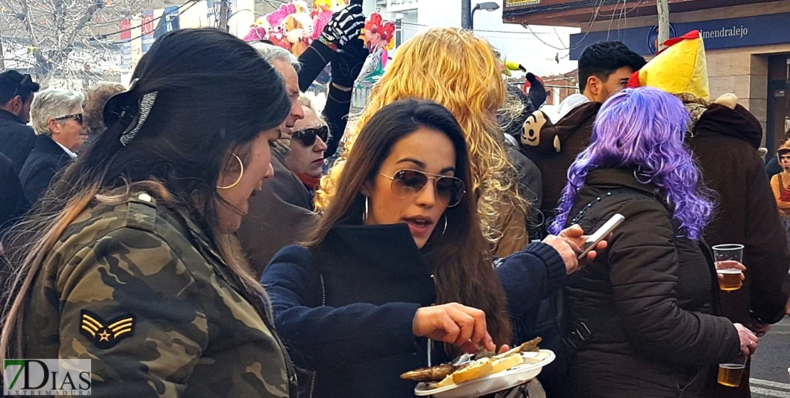 Buen ambiente en San Roque para despedir el Carnaval de Badajoz 2018