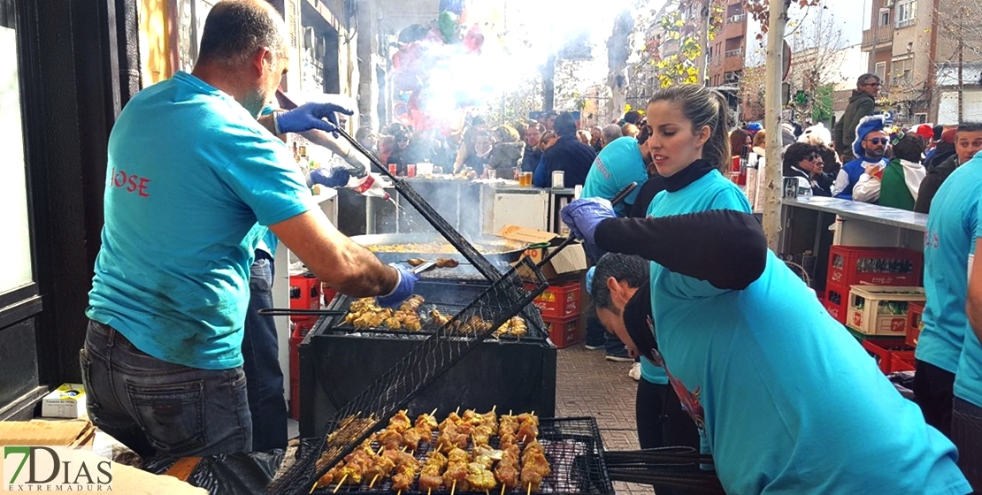 Buen ambiente en San Roque para despedir el Carnaval de Badajoz 2018