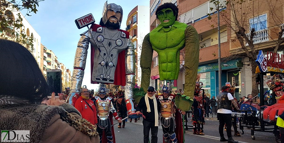 Buen ambiente en San Roque para despedir el Carnaval de Badajoz 2018