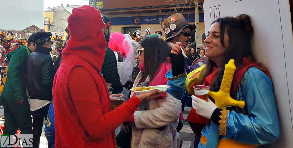 Buen ambiente en San Roque para despedir el Carnaval de Badajoz 2018