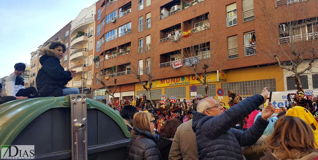 Buen ambiente en San Roque para despedir el Carnaval de Badajoz 2018