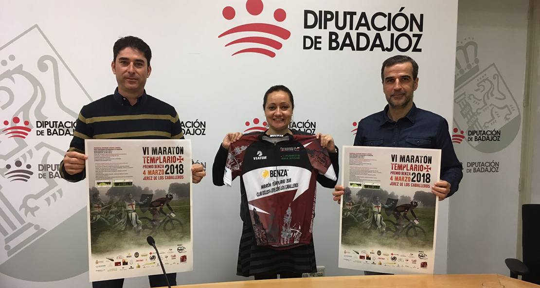 400 ciclistas participarán en el VI Maratón Templario de Jerez de los Caballeros