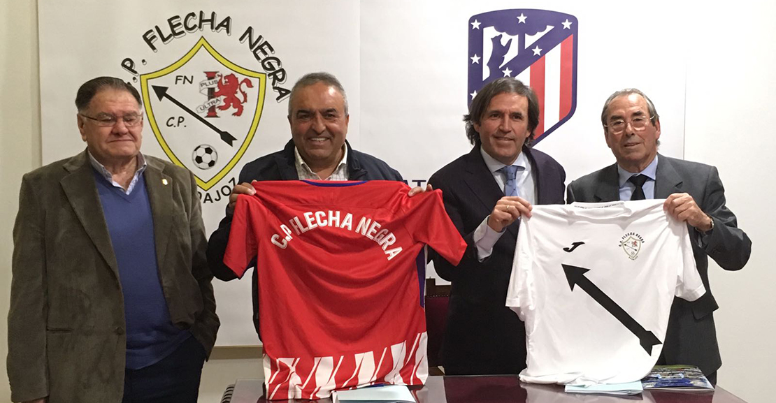 El Flecha Negra y el Atlético de Madrid unen sus caminos