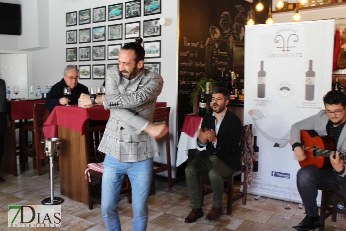 El placer de poder sentir un vino gracias al flamenco