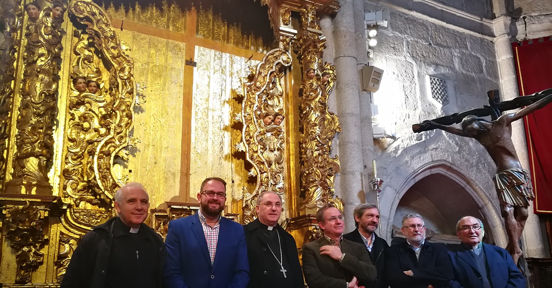 Presentan restaurado el retablo del Cristo de la O de la Concatedral Santa María