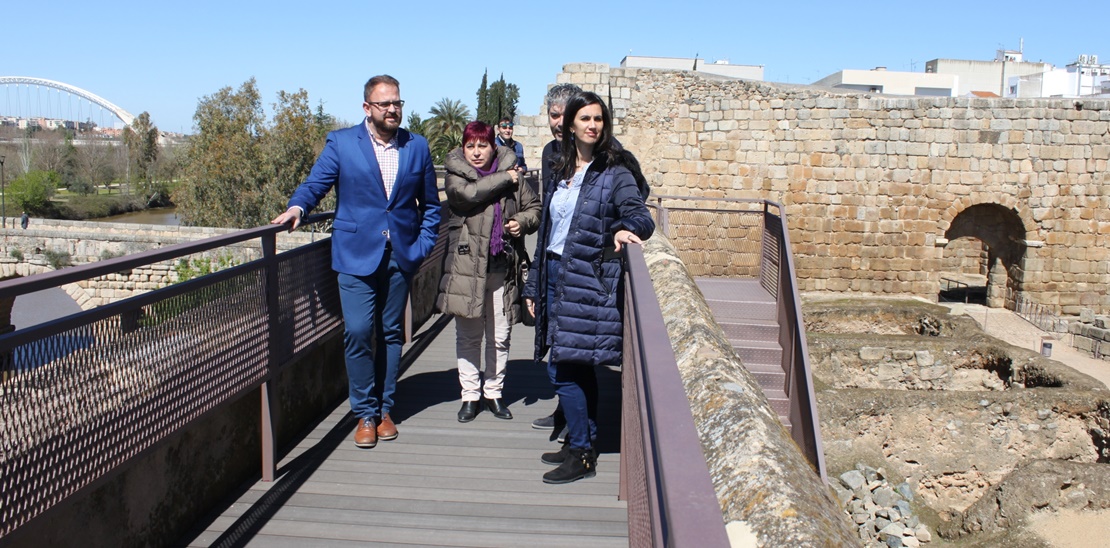 Inversión de 60.000 euros para adecuar el paseo de la Alcazaba