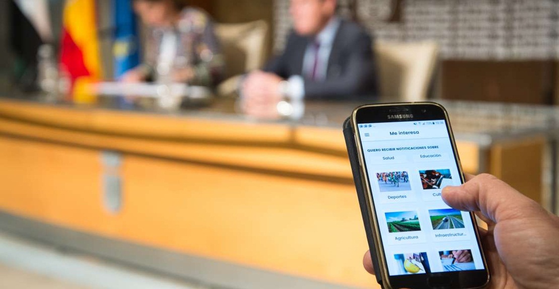 La Administración regional estrena una nueva App de información