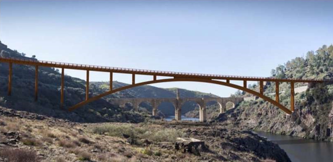 Así será el nuevo puente de Alcántara
