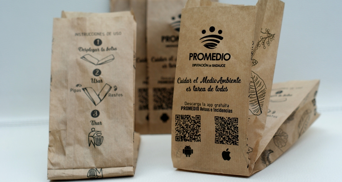 Si va a la procesión y come pipas, use la bolsa