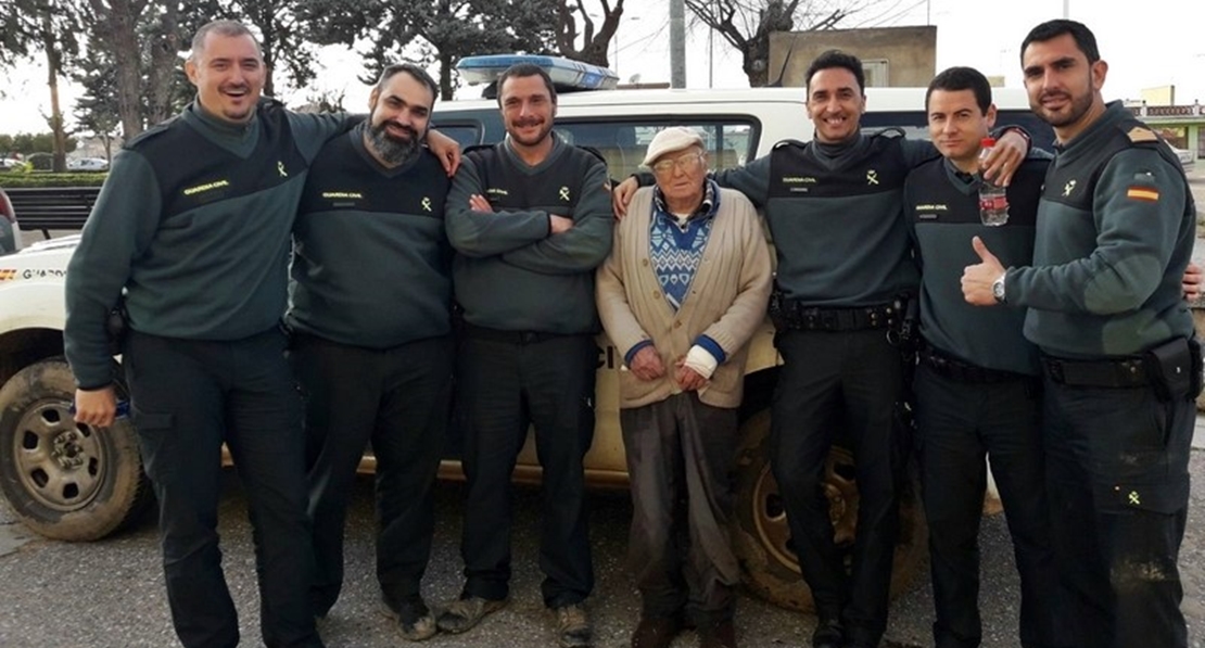 Un anciano de 93 años se pierde dando un paseo y moviliza a su pueblo