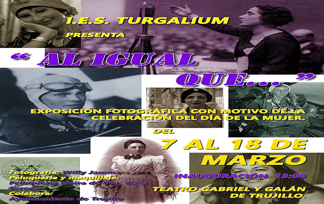 Alumnas y profesoras del IES Turgalium se meten en la piel de grandes mujeres de la Historia