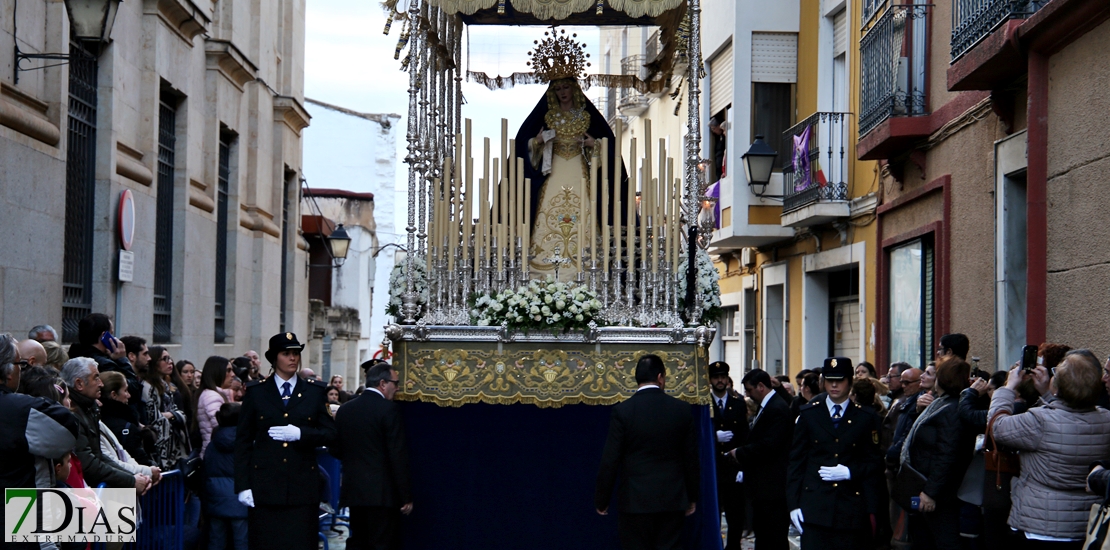 La Soledad, San Agustín y la Concepción inundan de fe las calles del Casco Antiguo