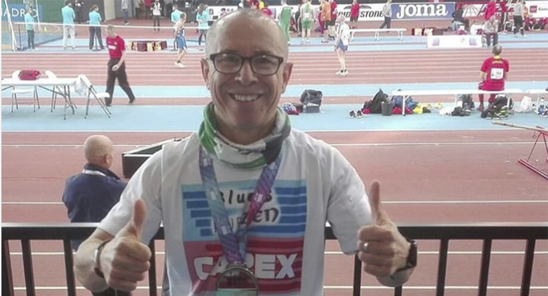 Miguel Périañez se proclama campeón de Europa de 3.000 metros marcha M55