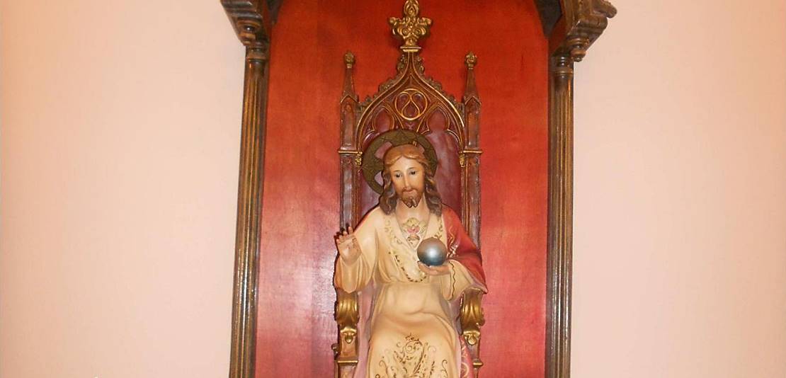 El Cristo Sedente &#39;Pantocrátor&#39;, pieza del mes en Don Benito