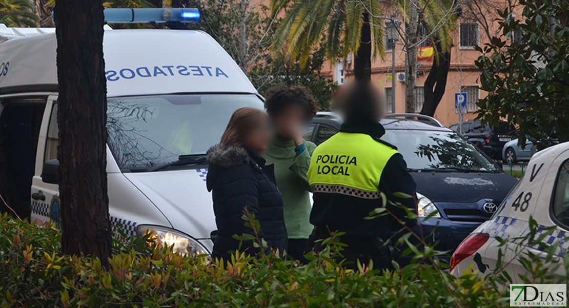 Atropello en un paso de peatones de la Avenida de Colón