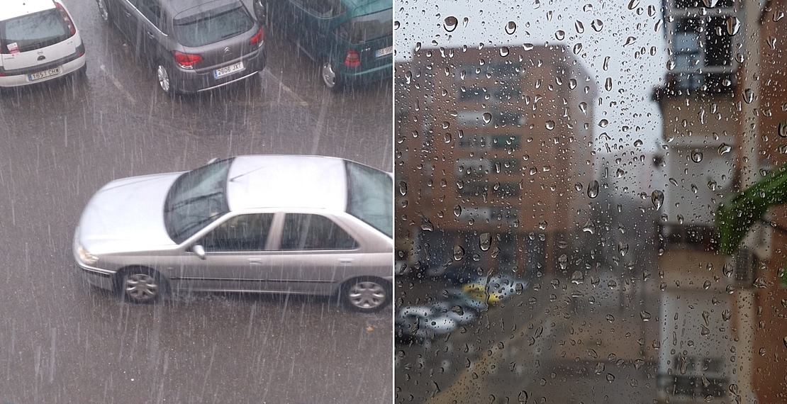 Diluvia en Badajoz, agua bendita