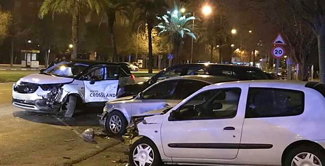 Accidente de tráfico en Valdepasillas esta madrugada