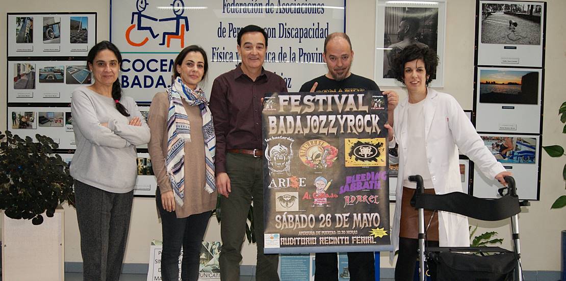Un lugar preferente en &#39;Badajozz y Rock&#39; para las personas con movilidad reducida