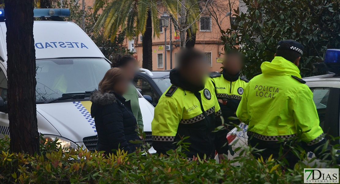 Atropello en un paso de peatones de la Avenida de Colón