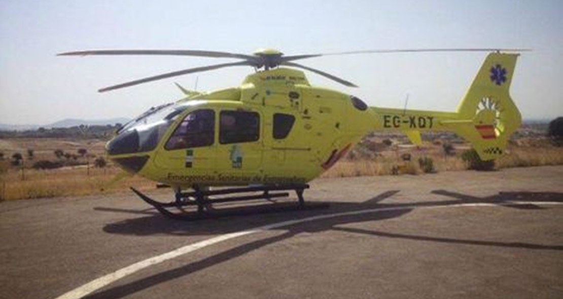 Sufre un accidente laboral un hombre de 70 años