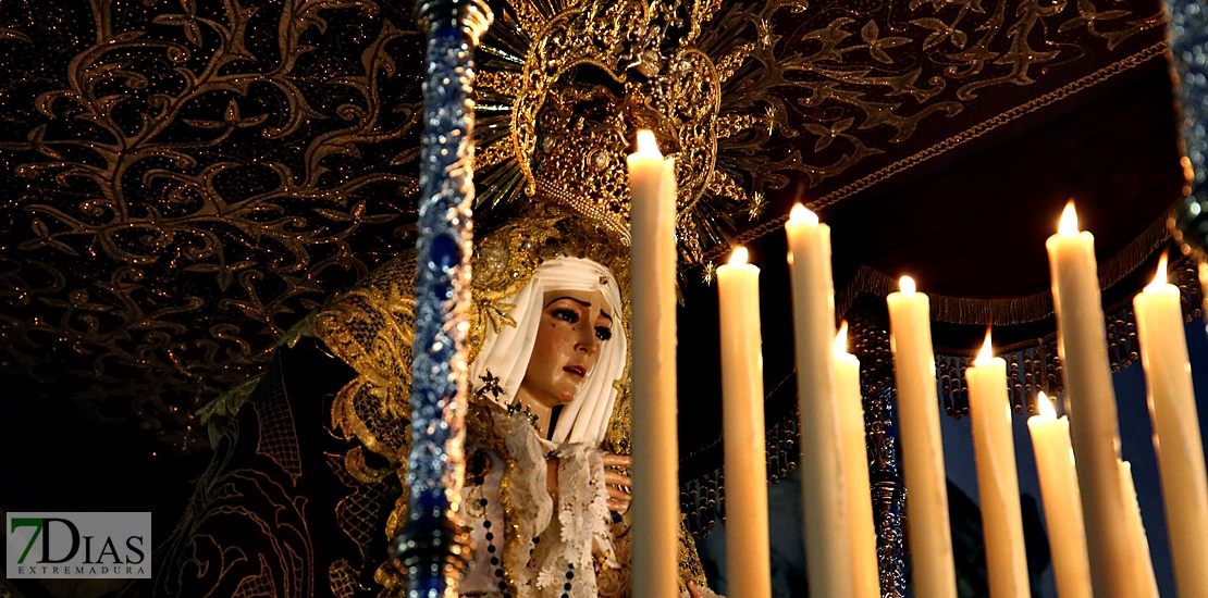 Gran ambiente en el Miércoles Santo en Badajoz