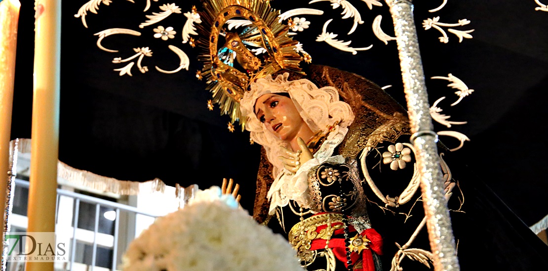 Gran ambiente en el Miércoles Santo en Badajoz