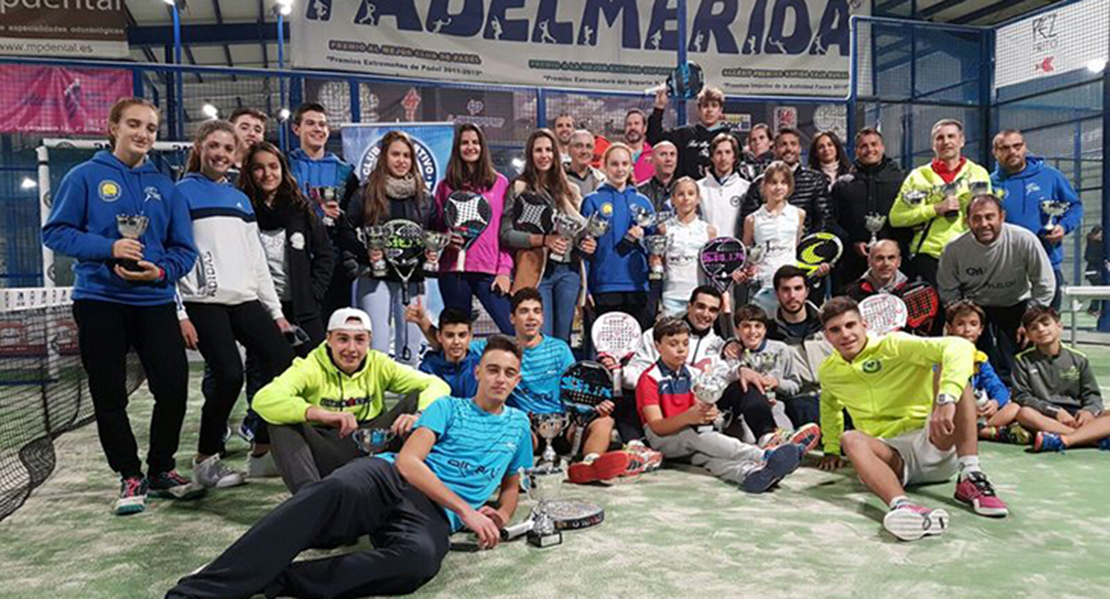 Primera concentración de pádel para menores 2018