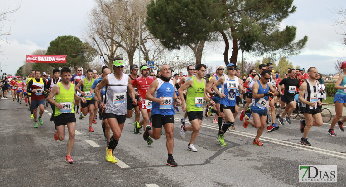 Bruno Paixao y María Mercedes Pila ganan la 26º Maratón de Badajoz