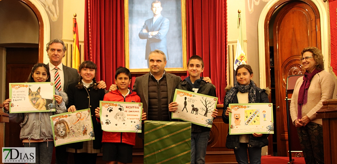 El colegio Guadiana ganador del Concurso “Yo quiero a mi mascota. No al maltrato animal”