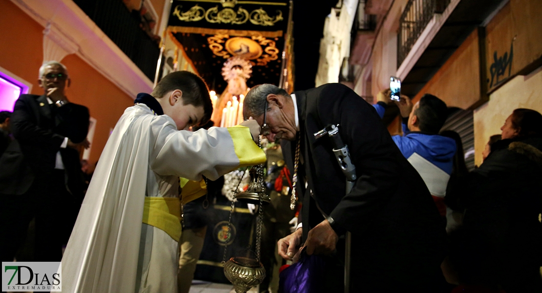 Las imágenes más íntimas del Lunes Santo en Badajoz