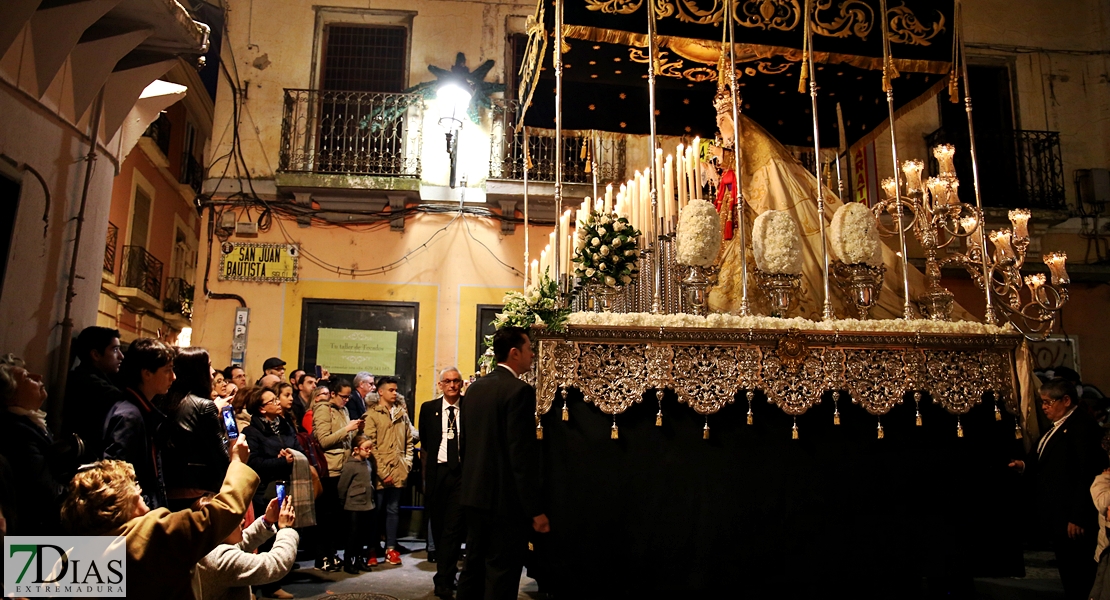 Las imágenes más íntimas del Lunes Santo en Badajoz