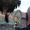 Los Ferroviarios procesionan por las calles de Mérida