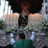 Los Ferroviarios procesionan por las calles de Mérida