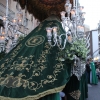 Los Ferroviarios procesionan por las calles de Mérida