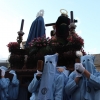 Los Ferroviarios procesionan por las calles de Mérida