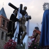 Los Ferroviarios procesionan por las calles de Mérida