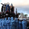 Los Ferroviarios procesionan por las calles de Mérida