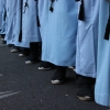 Los Ferroviarios procesionan por las calles de Mérida