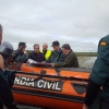 El agente arrastrado por el agua en Guillena recibe el último adiós