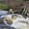 Así bajan los ríos en las comarcas de Sierra de San Pedro, Alcántara y Los Baldíos