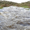 Así bajan los ríos en las comarcas de Sierra de San Pedro, Alcántara y Los Baldíos