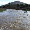 Así bajan los ríos en las comarcas de Sierra de San Pedro, Alcántara y Los Baldíos