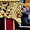 La Borriquita abre la Semana Santa pacense ante la atenta mirada de sus fieles