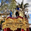 La Borriquita abre la Semana Santa pacense ante la atenta mirada de sus fieles